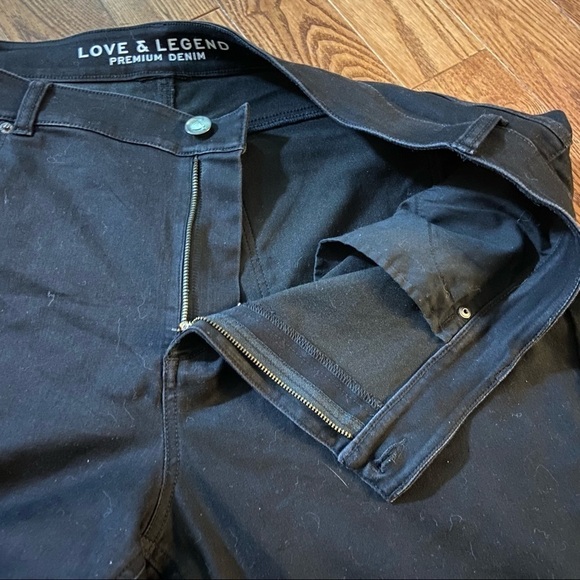 Love and legend black plus size skinny  jeans - Picture 4 of 8